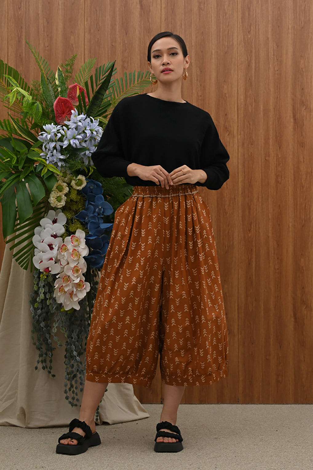 Jani Pants Garut Brown P0337