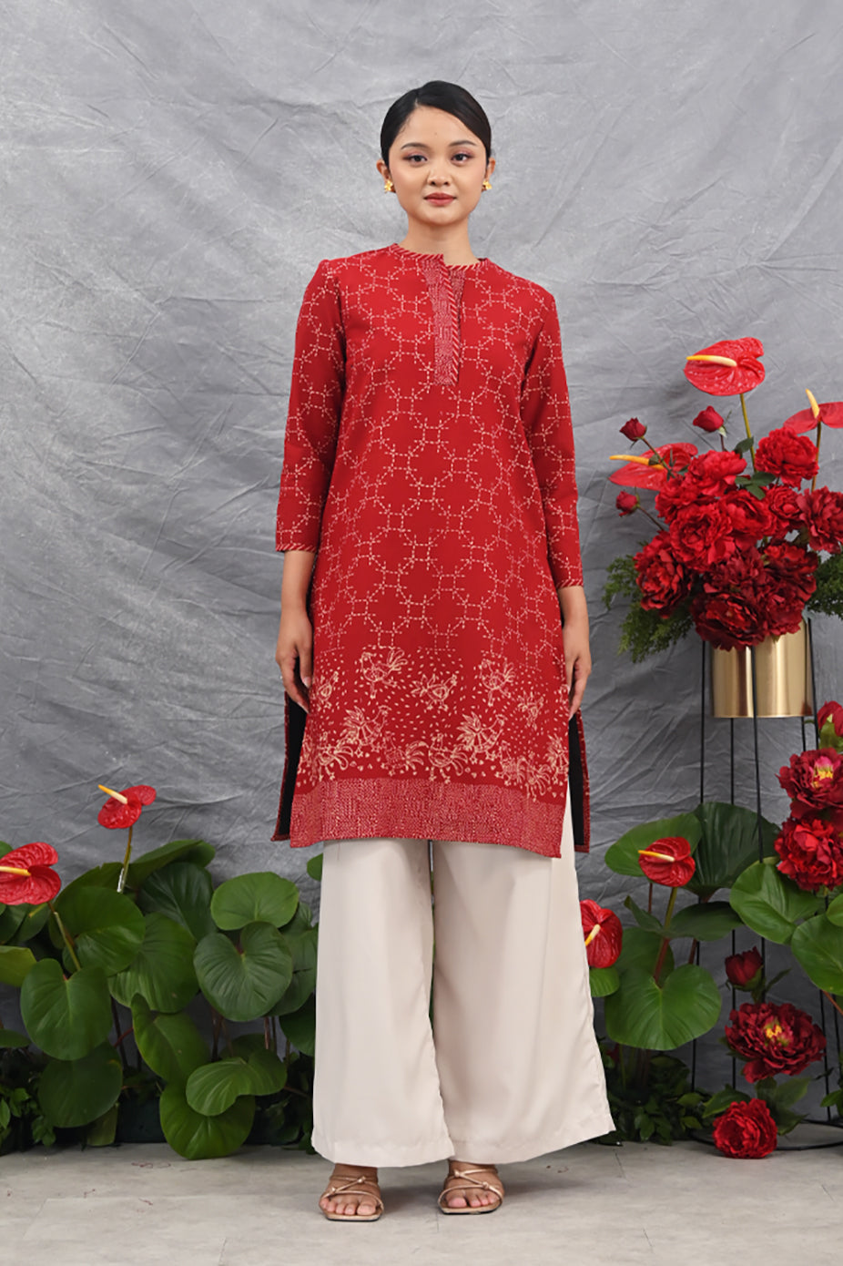 Tiara Garut Merah T4541