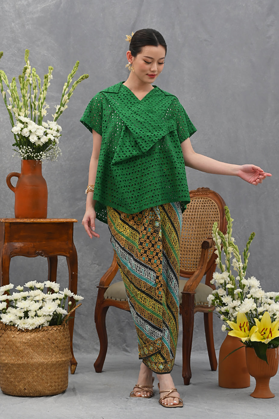 Adia Basic Hijau T3992