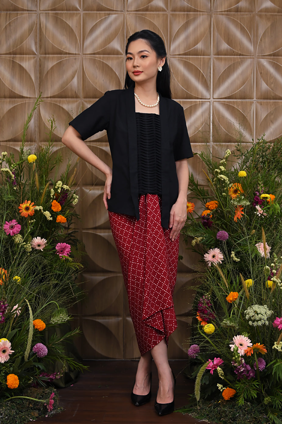 Lilit Rayon Red P0393