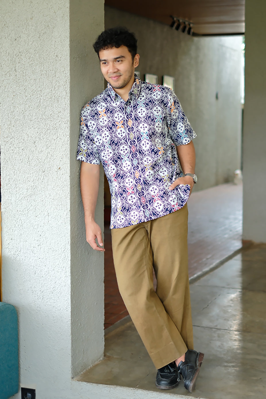 Banawa Wonogiren Blue Short M0287