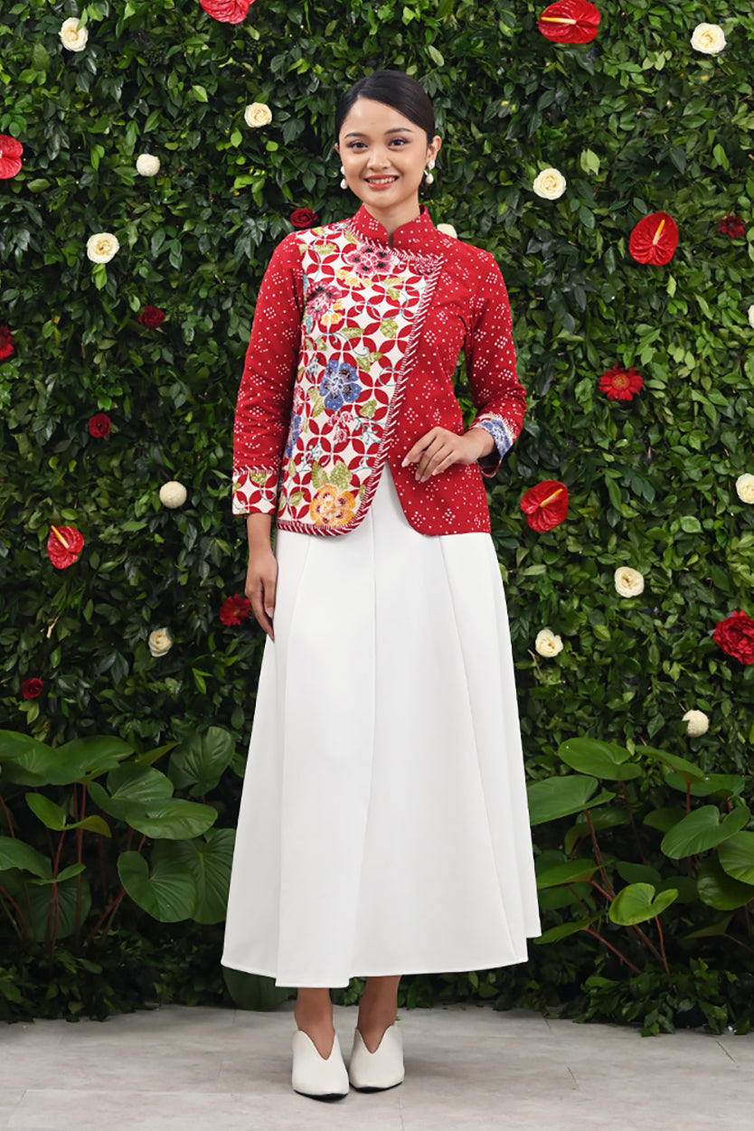 Cahaya Long Encim Merah Putih T4436