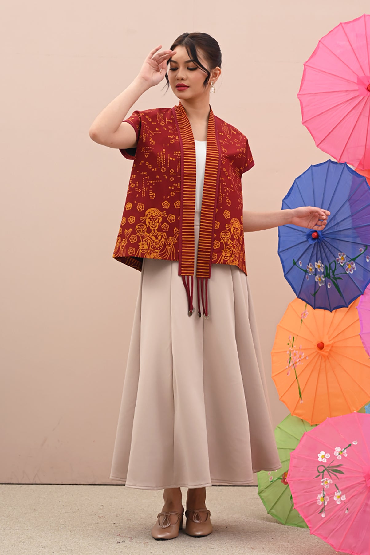 Outer Koin Short Garut Betawi T4354