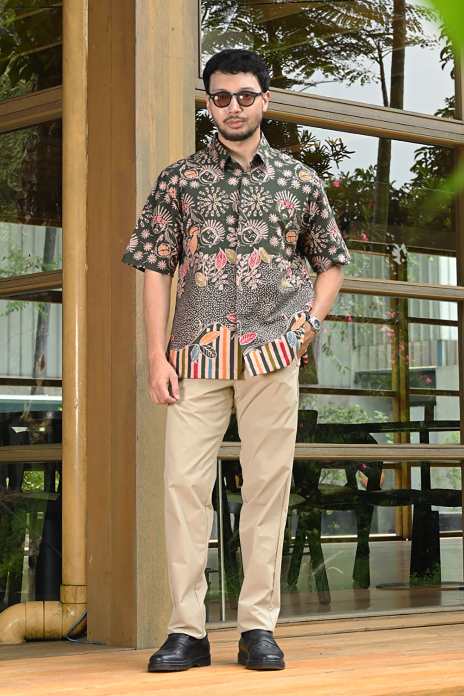 Betawi Green Short M0301