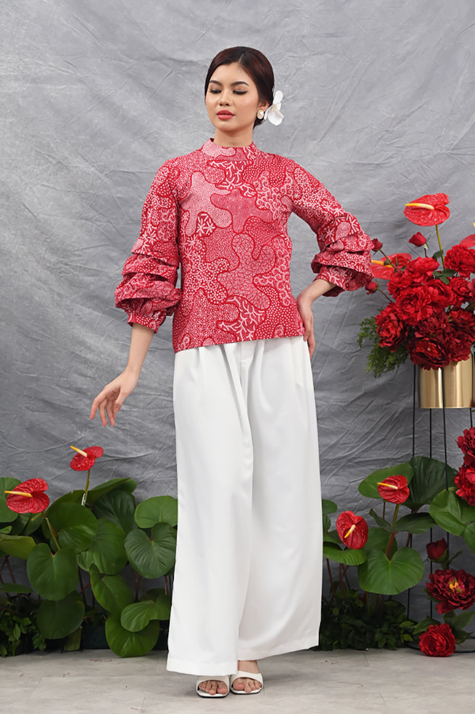 Keropi Encim Merah Putih T4483