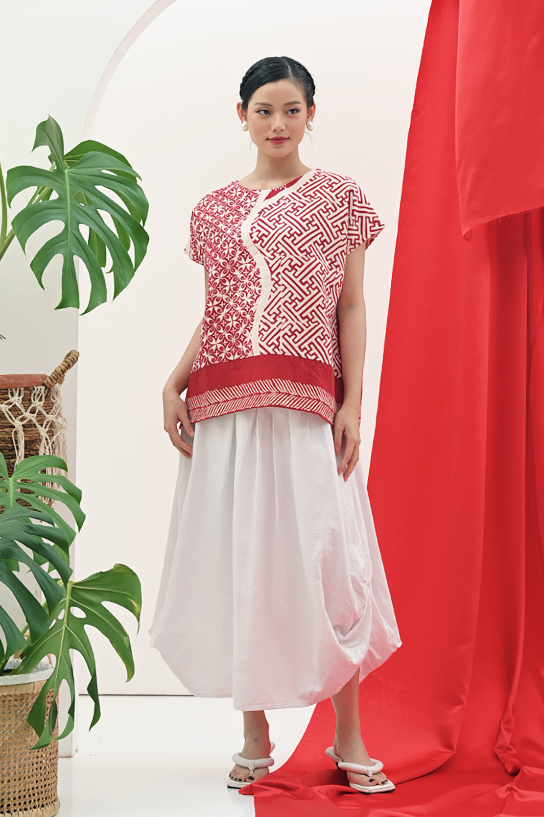 Dhini Dobi Merah Putih T3084
