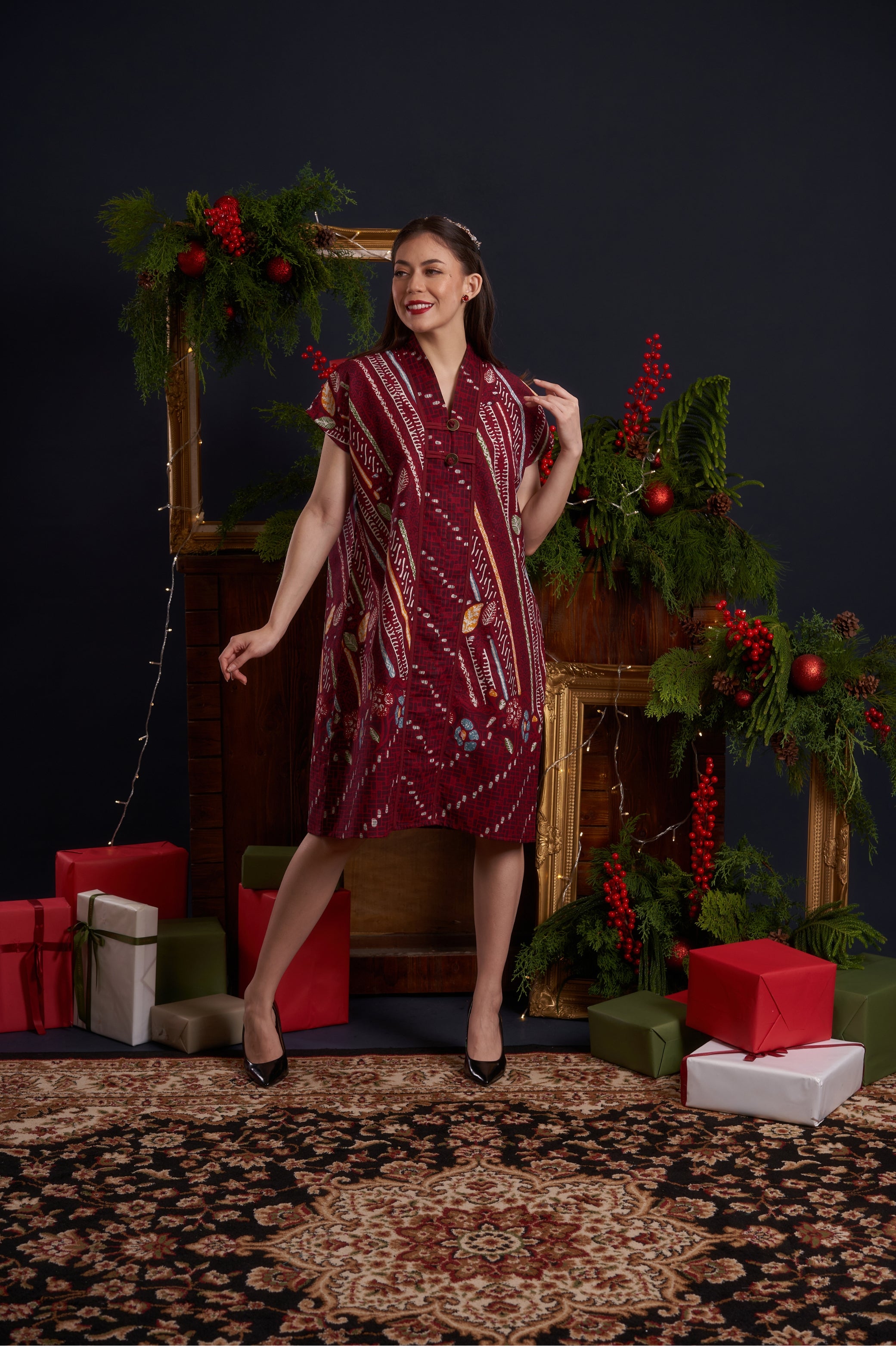 Tunik dhini noel wng T2541