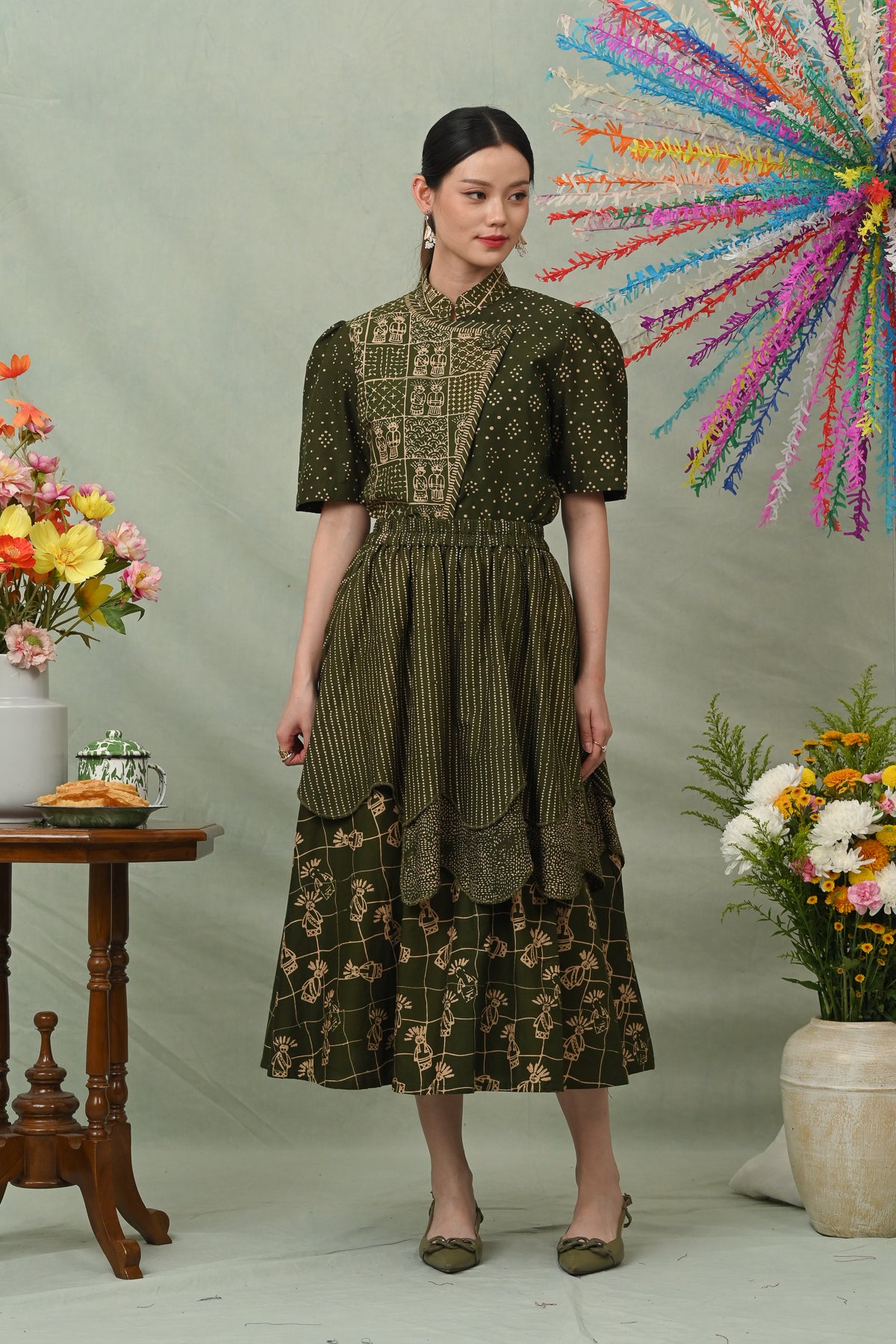 Tila Skirt Garut Betawi P0711