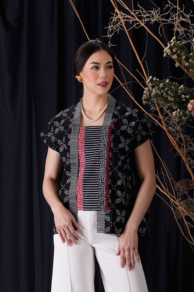 Dhiya Sashiko Cemani T2380