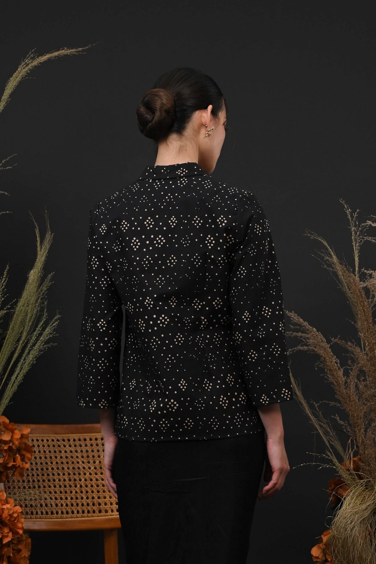 Kebaya Long Garut Cemani T6183