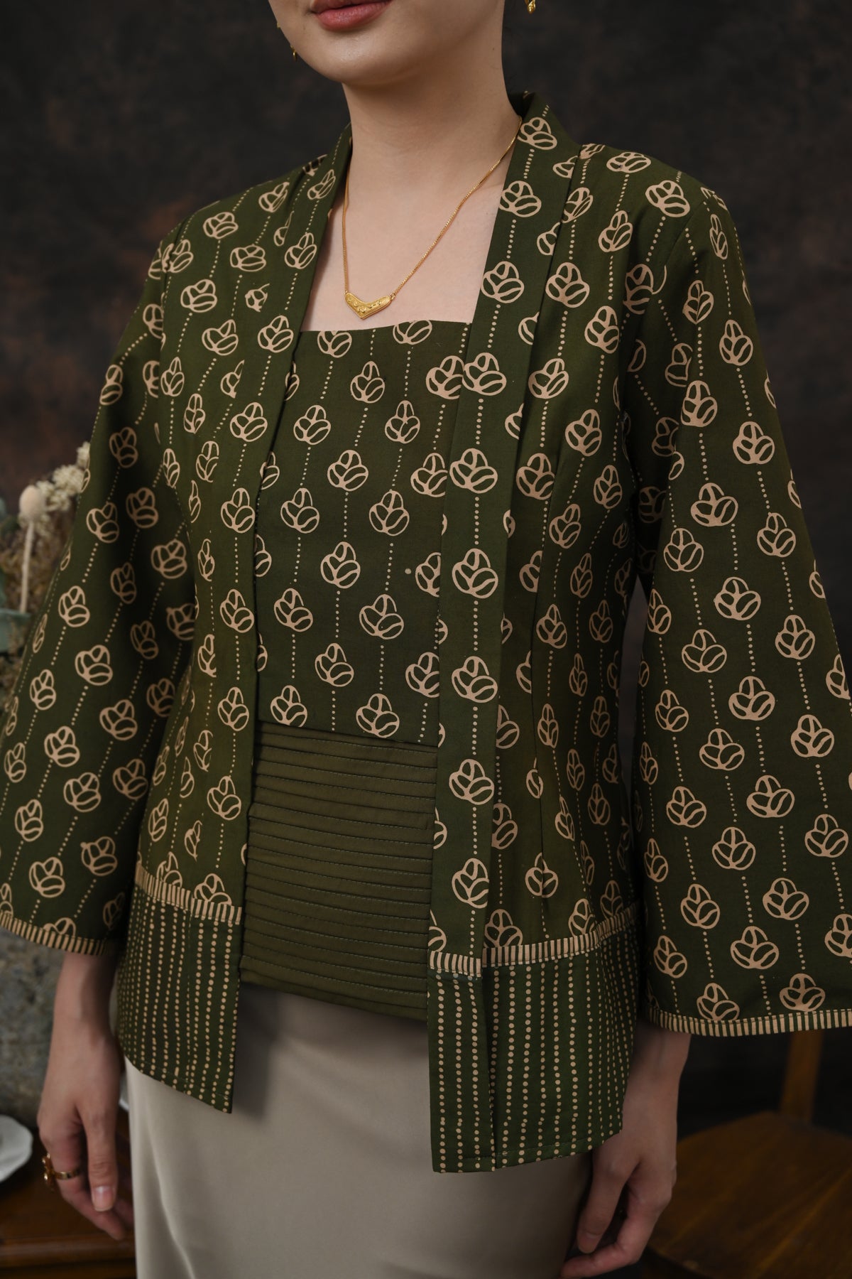 Kebaya Septa Garut Kopi T6257