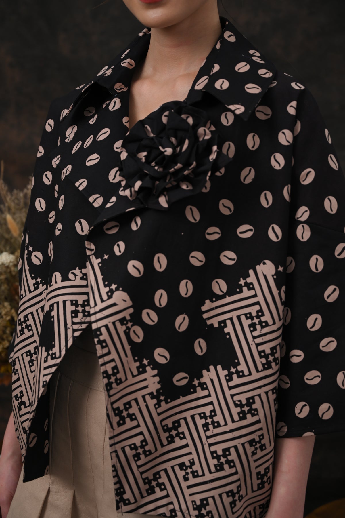 Olga Garut Kopi Black T6271