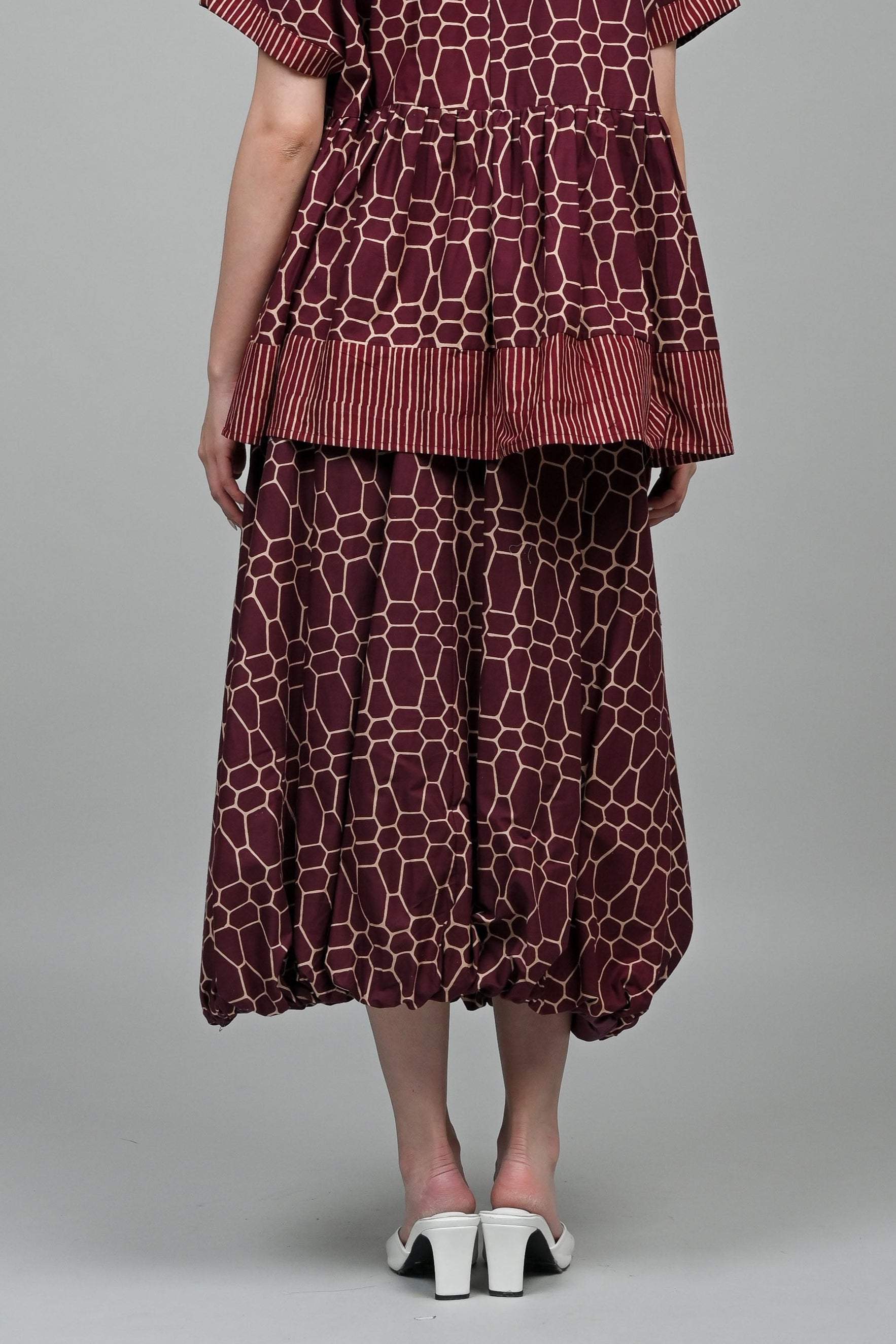 Jenatra Skirt Garut Purple P0333