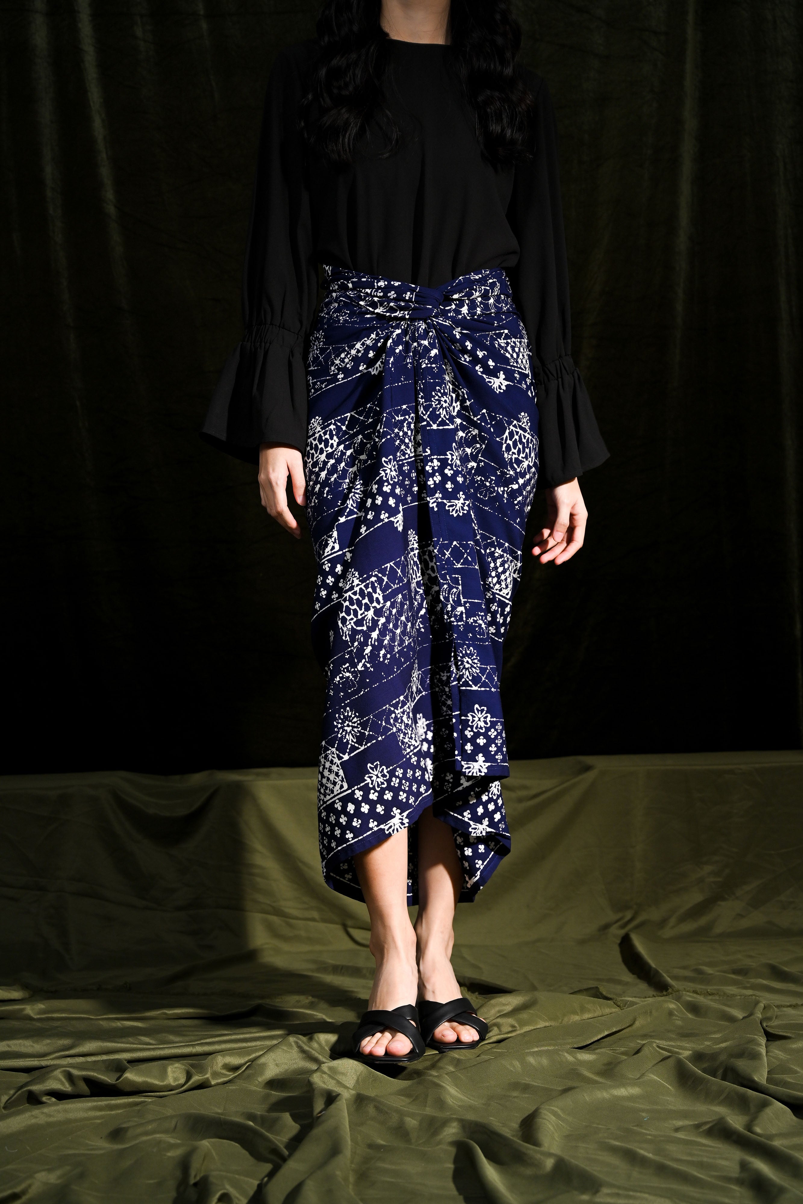 Lilit Blue Rayya Rayon P0214