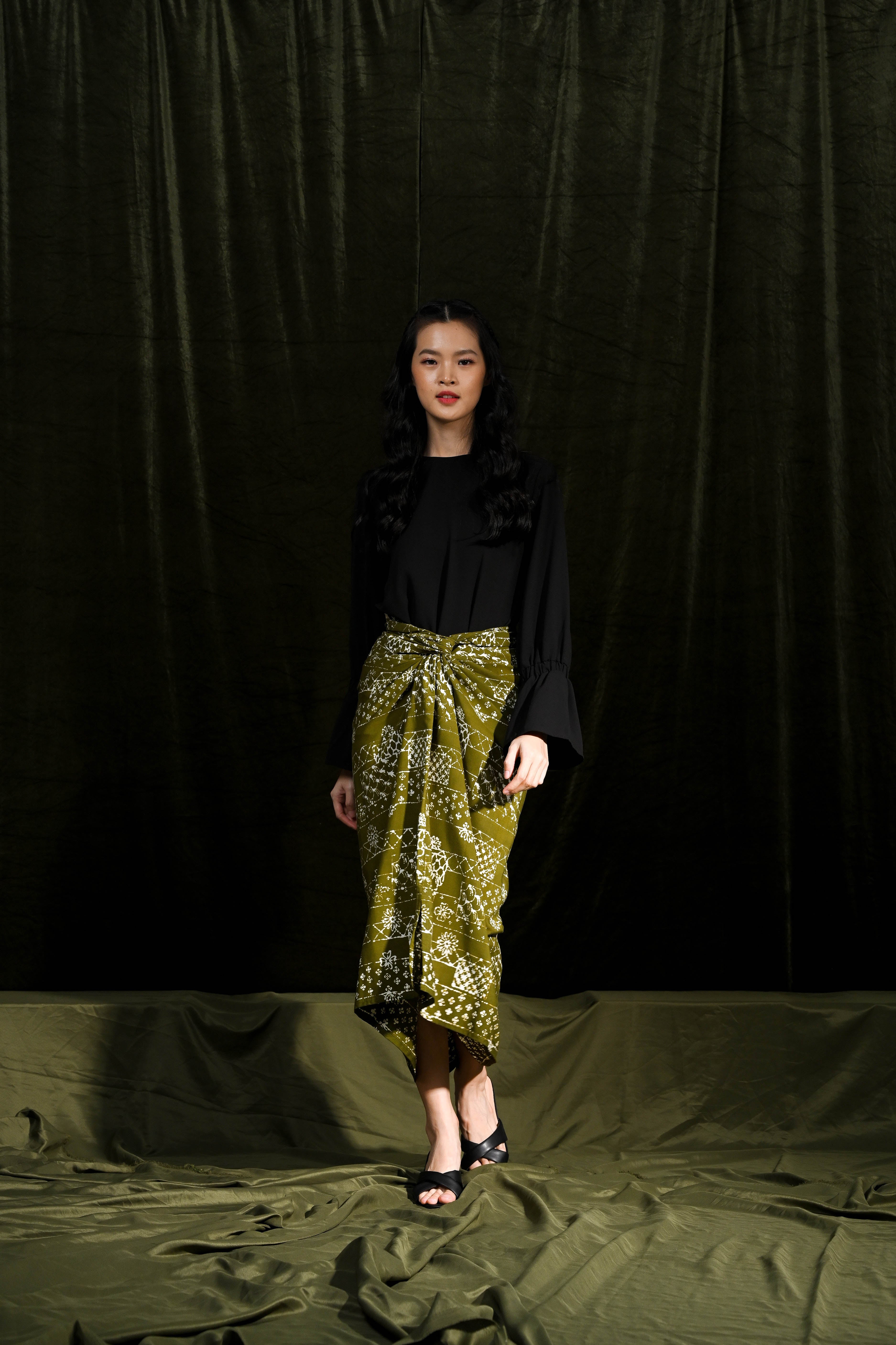 Lilit Green Rayya Rayon P0215