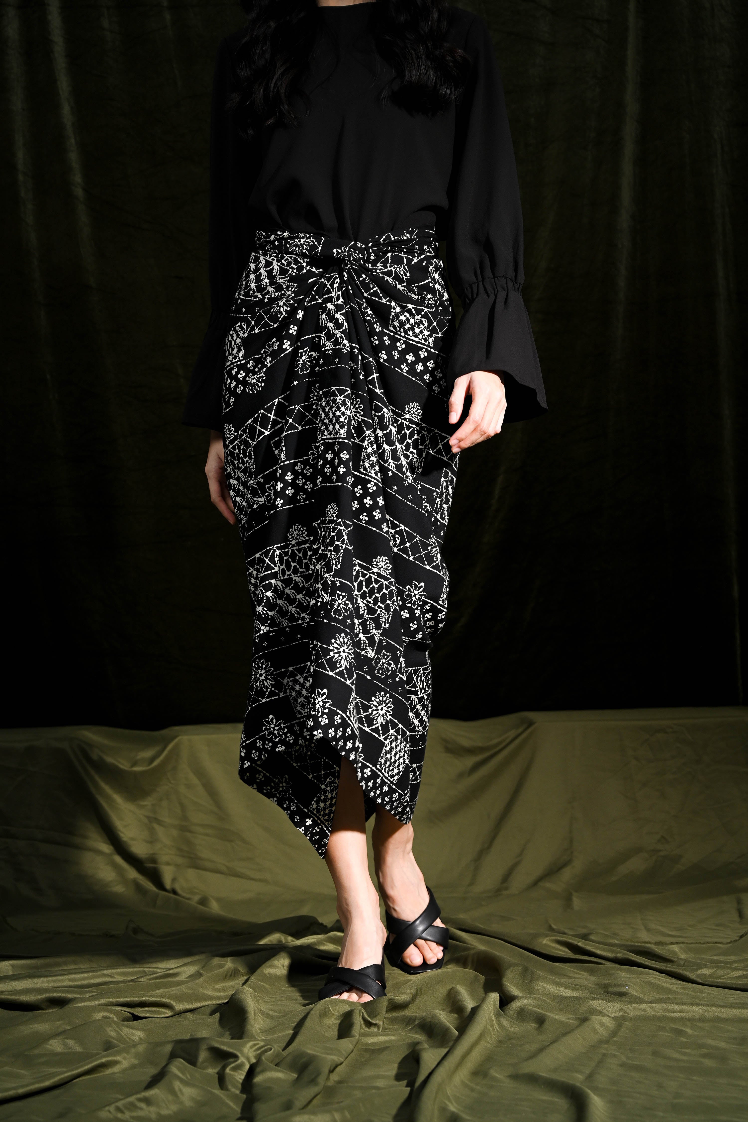 Lilit Black Rayya Rayon P0216