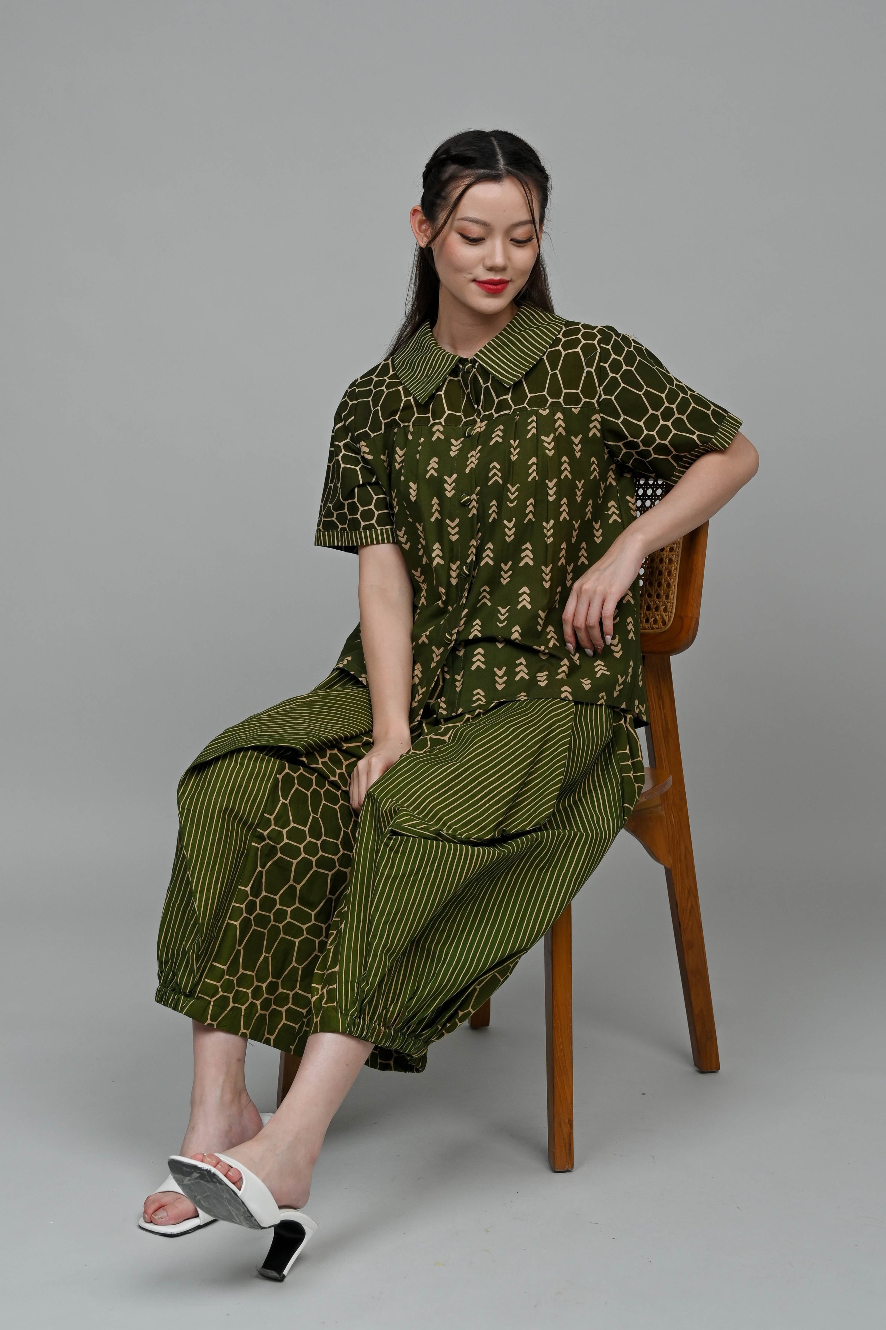 Marilyn Garut Green T3477