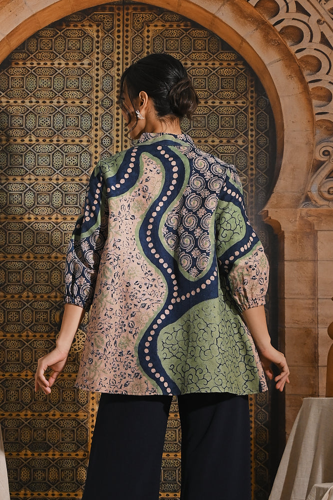 Samya Rayya Green T2739