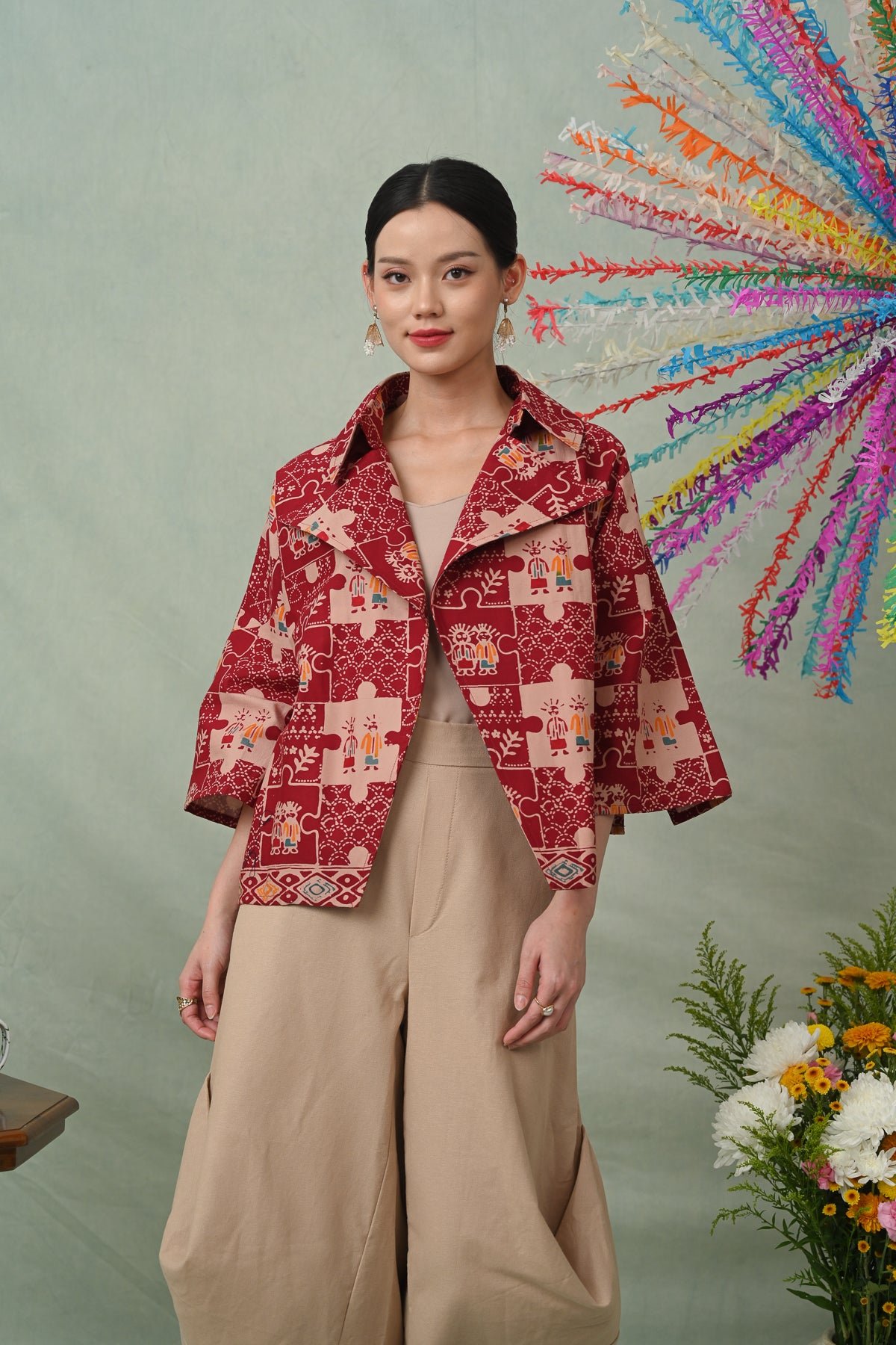 Olga Wonogiren Betawi Red T5834