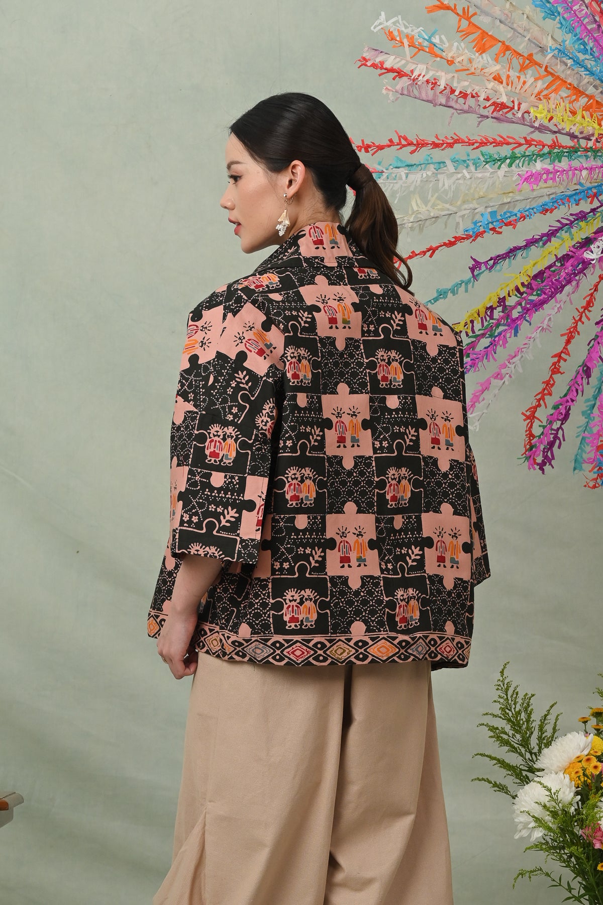 Olga Wonogiren Betawi Black T5838
