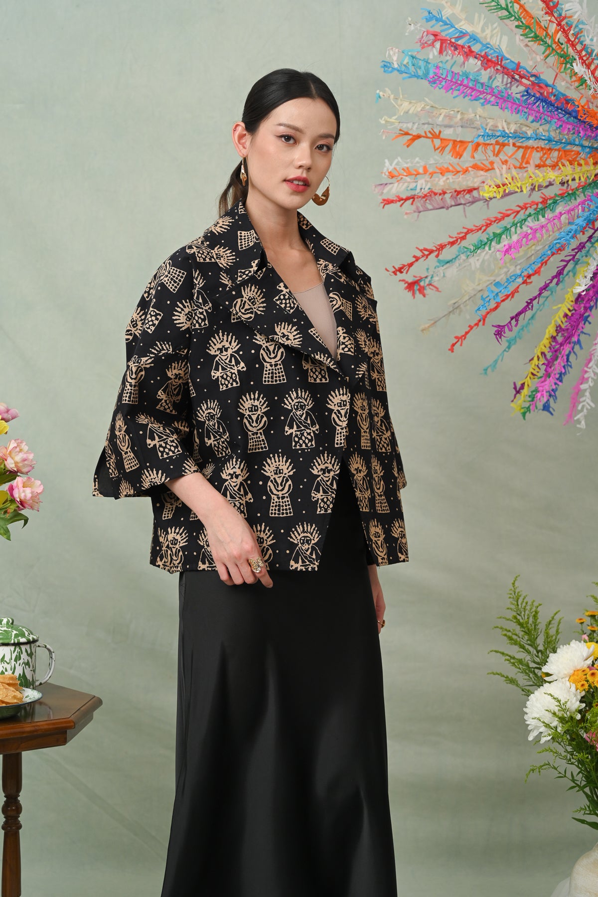 Olga Garut Betawi Black T5892