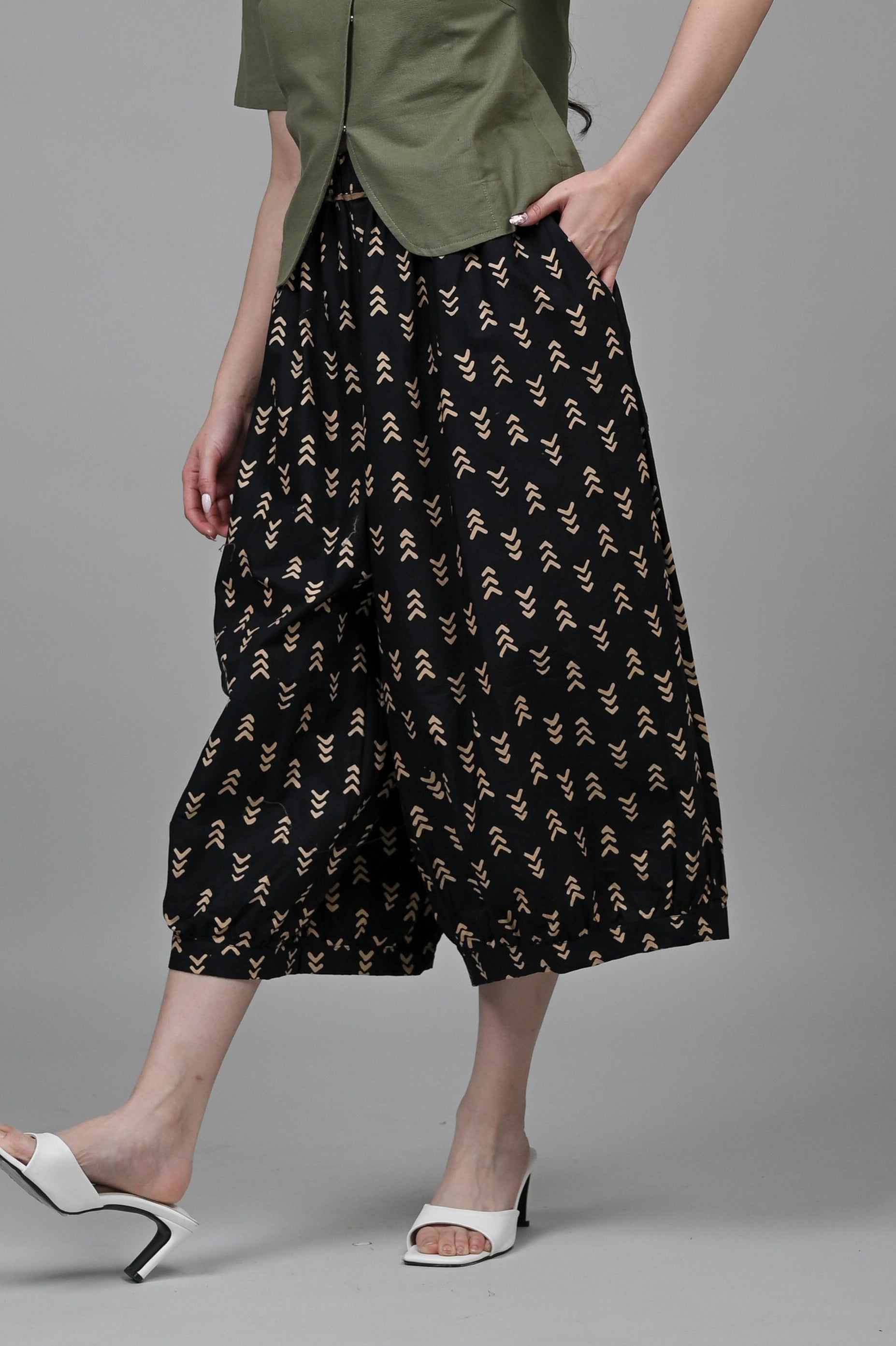 Jani Pants Garut Black P0385