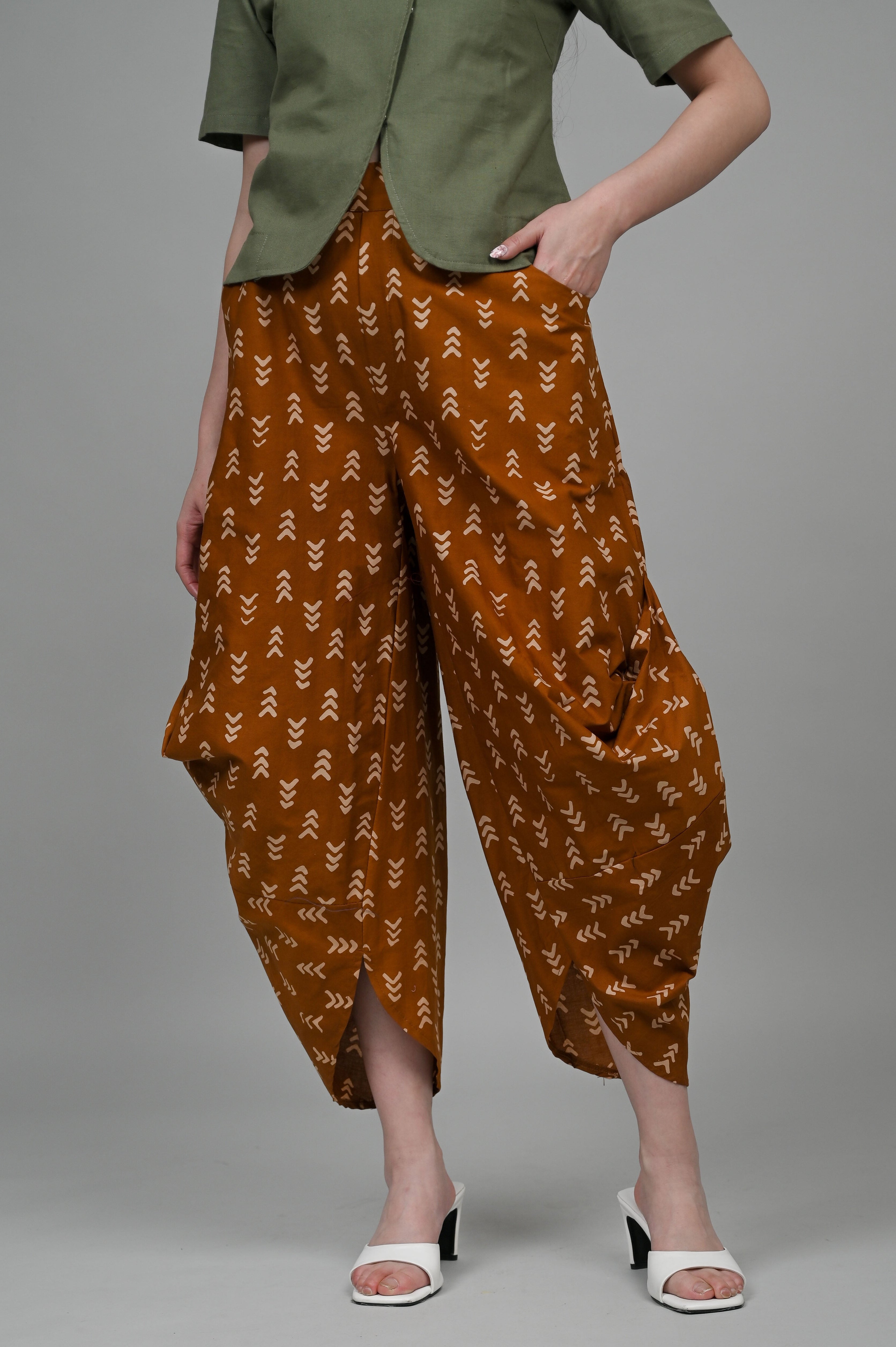 Coral Pants Garut Brown P0343