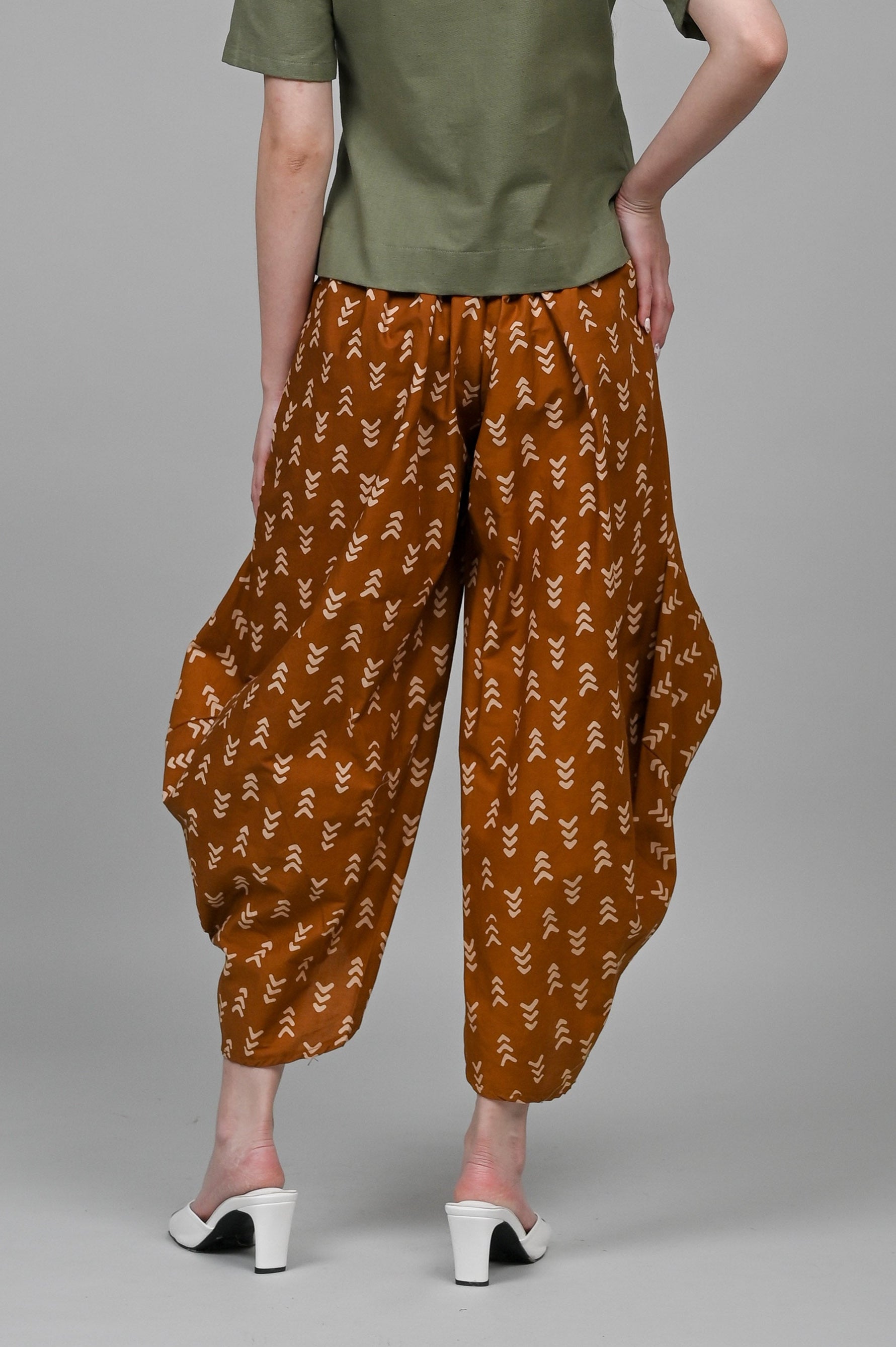 Coral Pants Garut Brown P0343