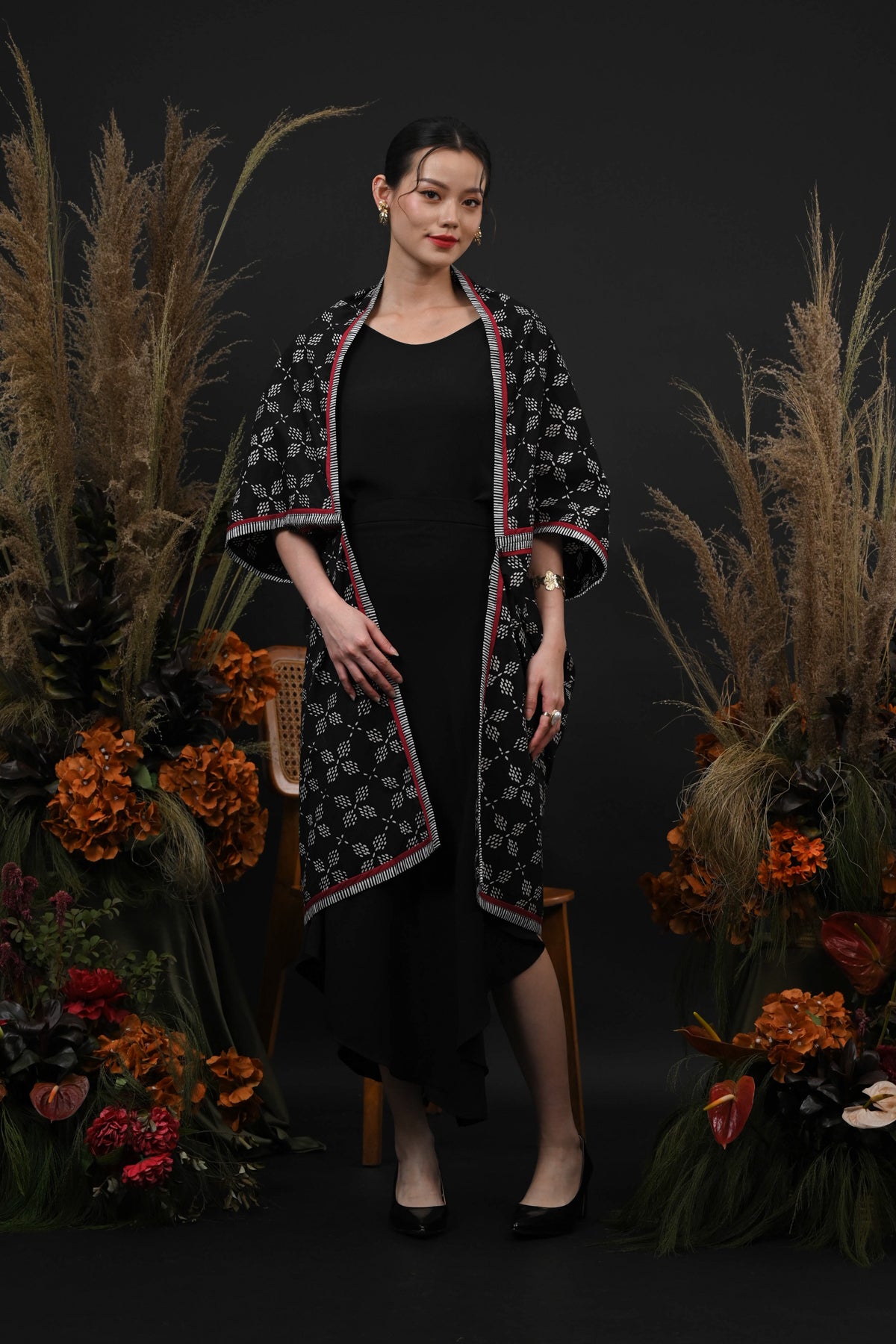 Outer Sashiko Cemani T6201