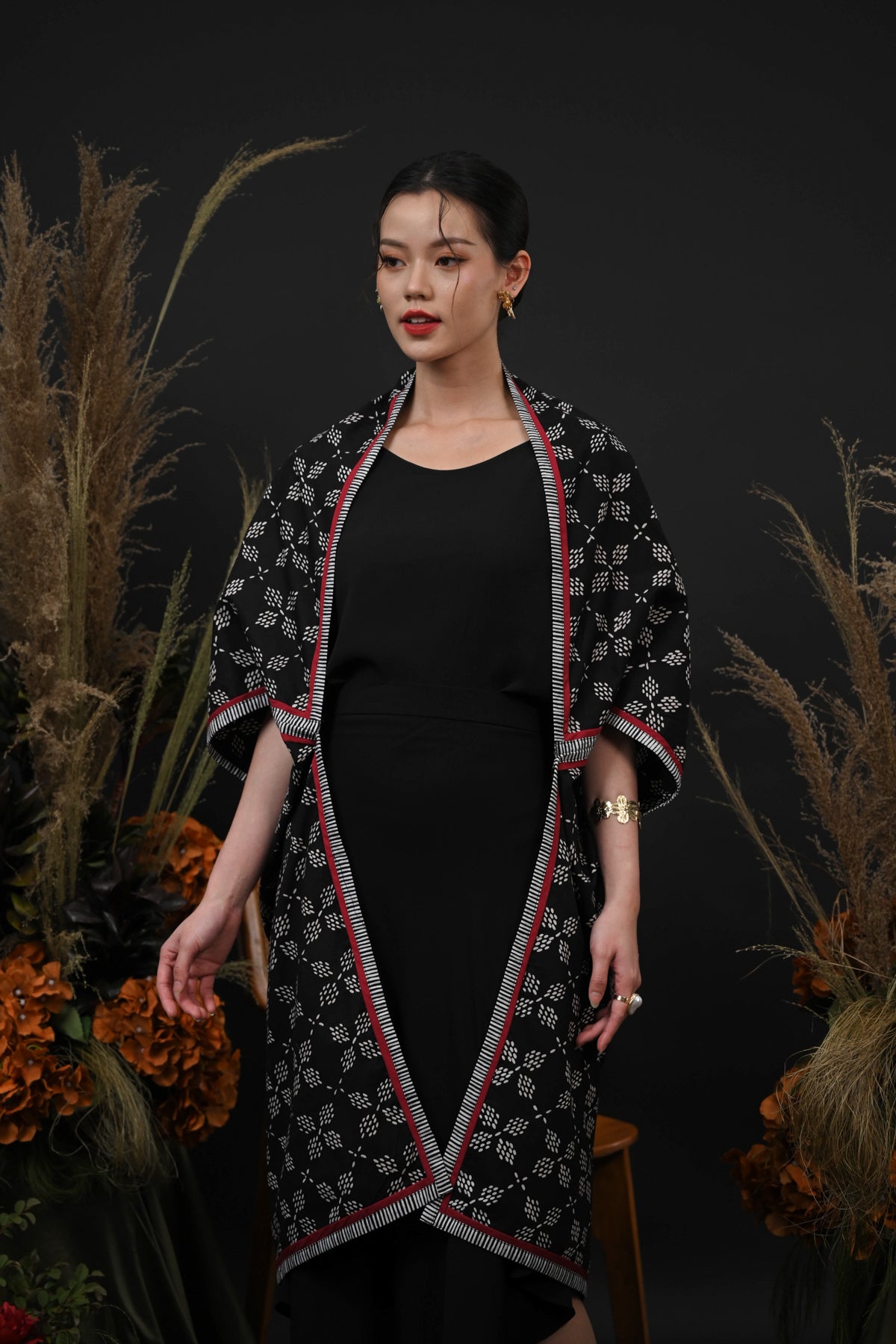 Outer Sashiko Cemani T6201