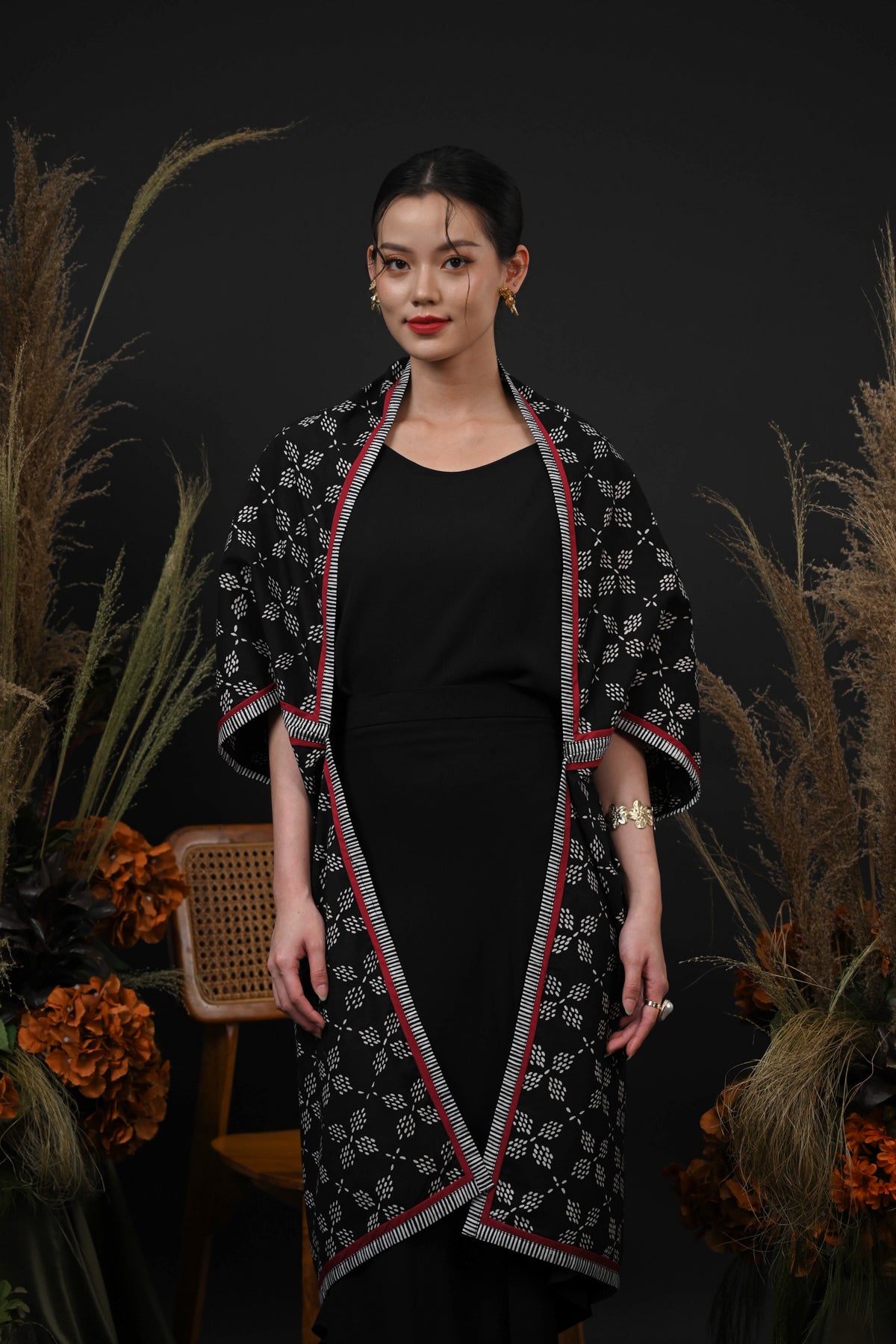 Outer Sashiko Cemani T6201