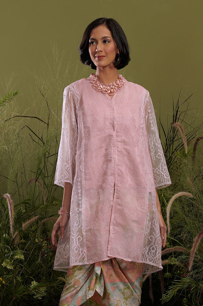 Ayala Organza Pink W Camisole T2145