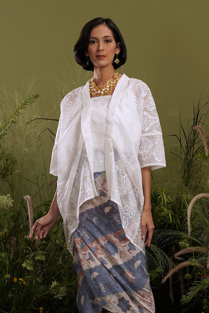 Kusuma Organza White W Camisole T2137