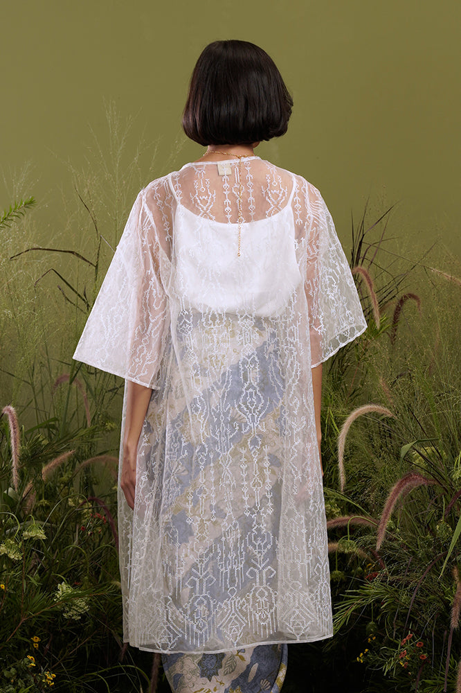 Adila Outer Organza White T2153