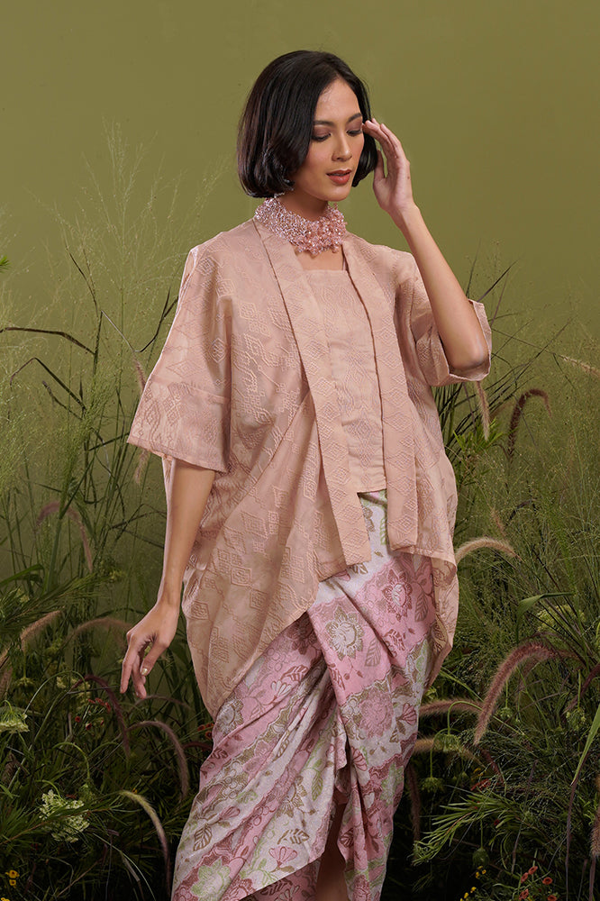 Kusuma Organza Brown T2128