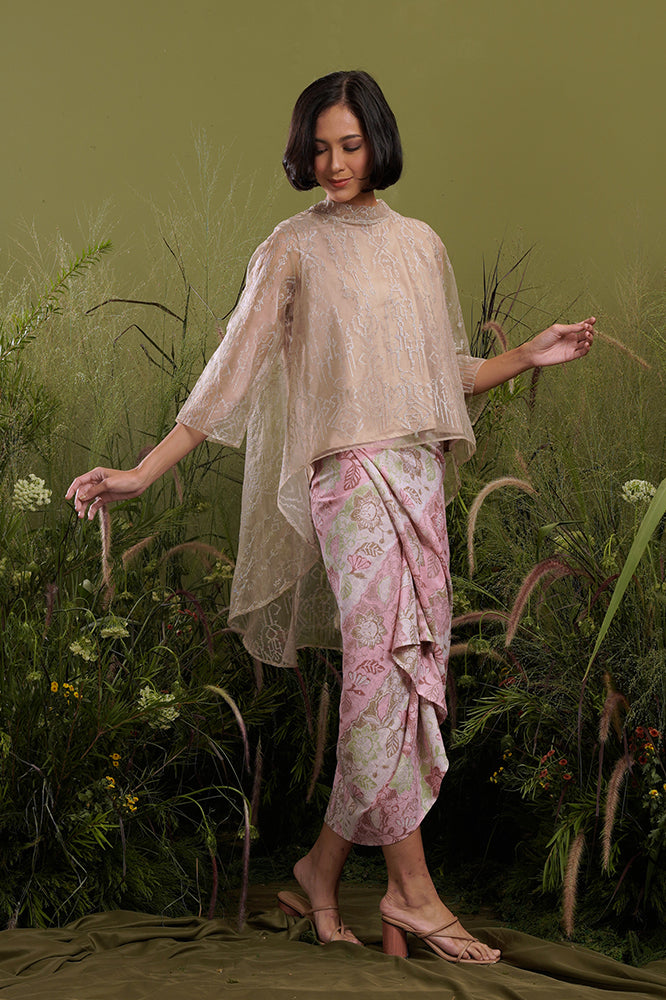 Tahira Organza W Camisole T2156