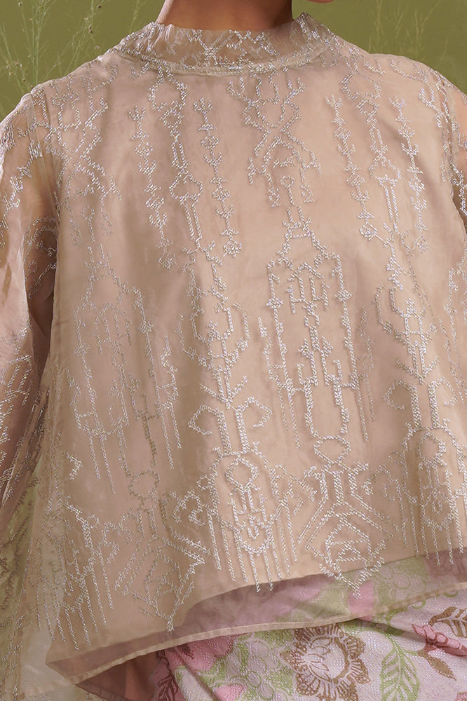 Tahira Organza W Camisole T2156