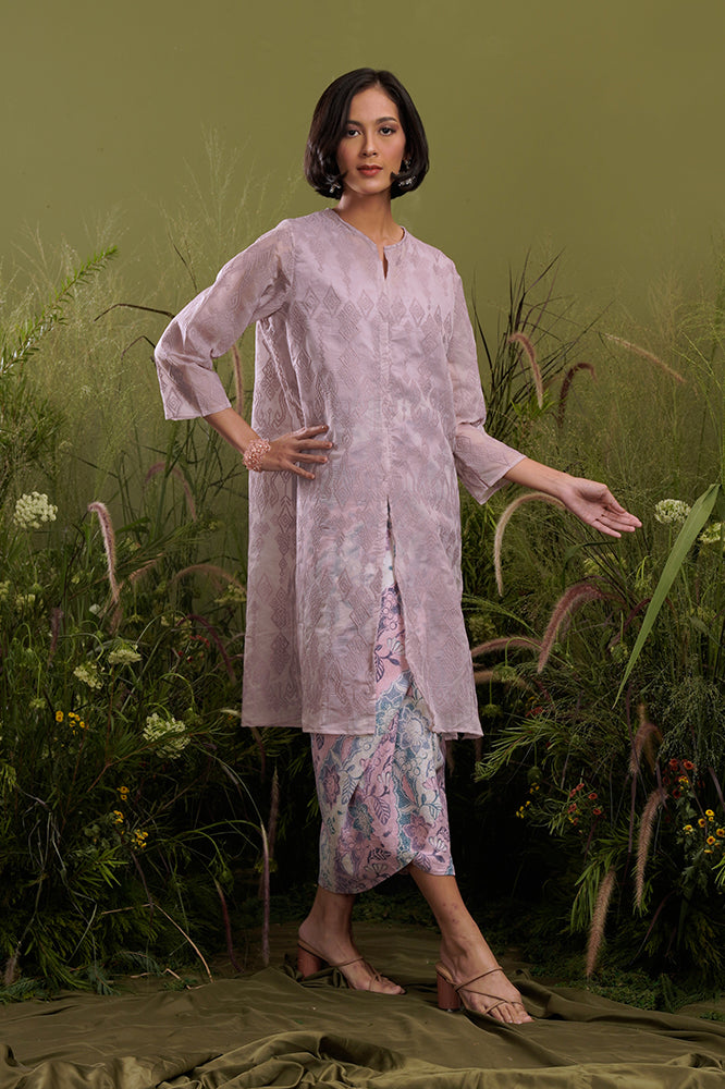 Ayala Organza Purple T2129