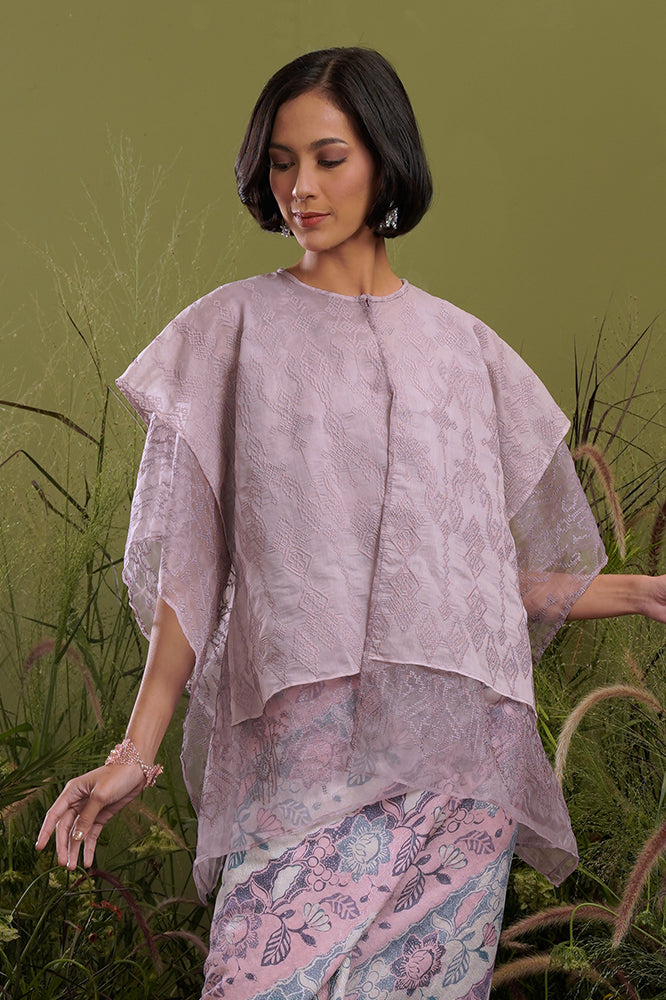 Outer Lilac Organza T2139