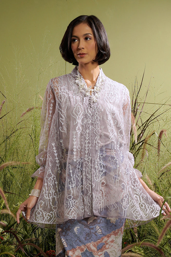 Alesha Organza With Camisole T2141