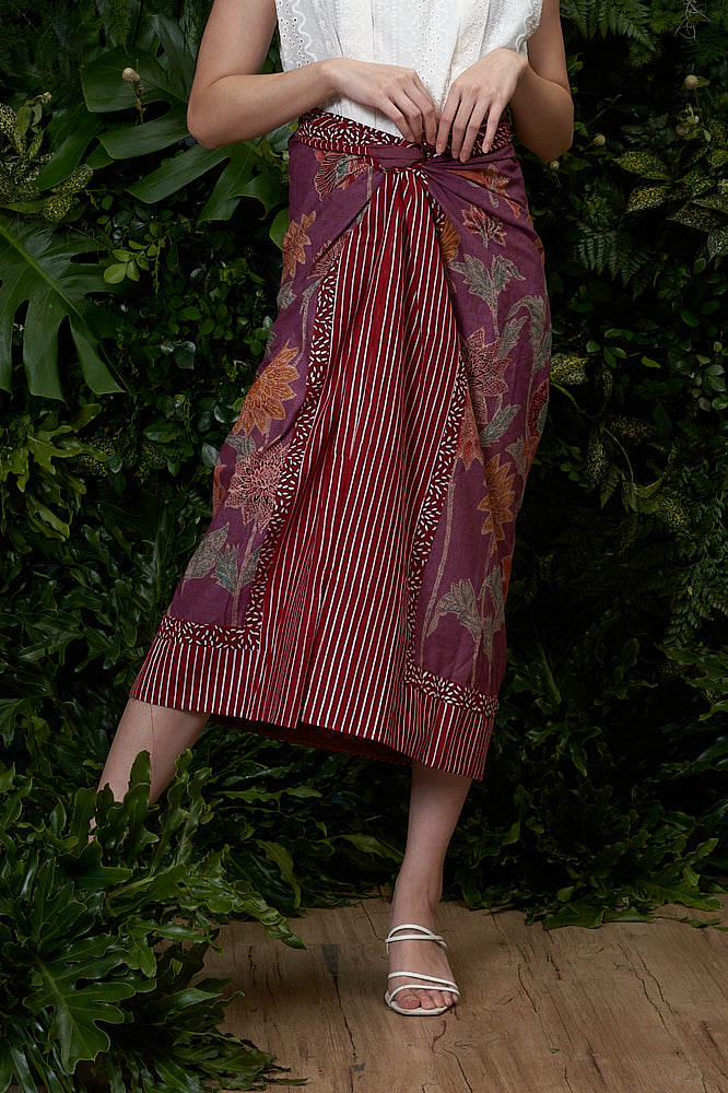 Kombinasi Matahari Lilit Purple P0115