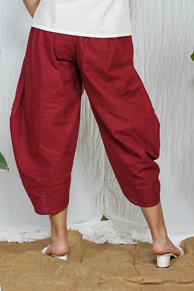 Coral Pants Red P0095