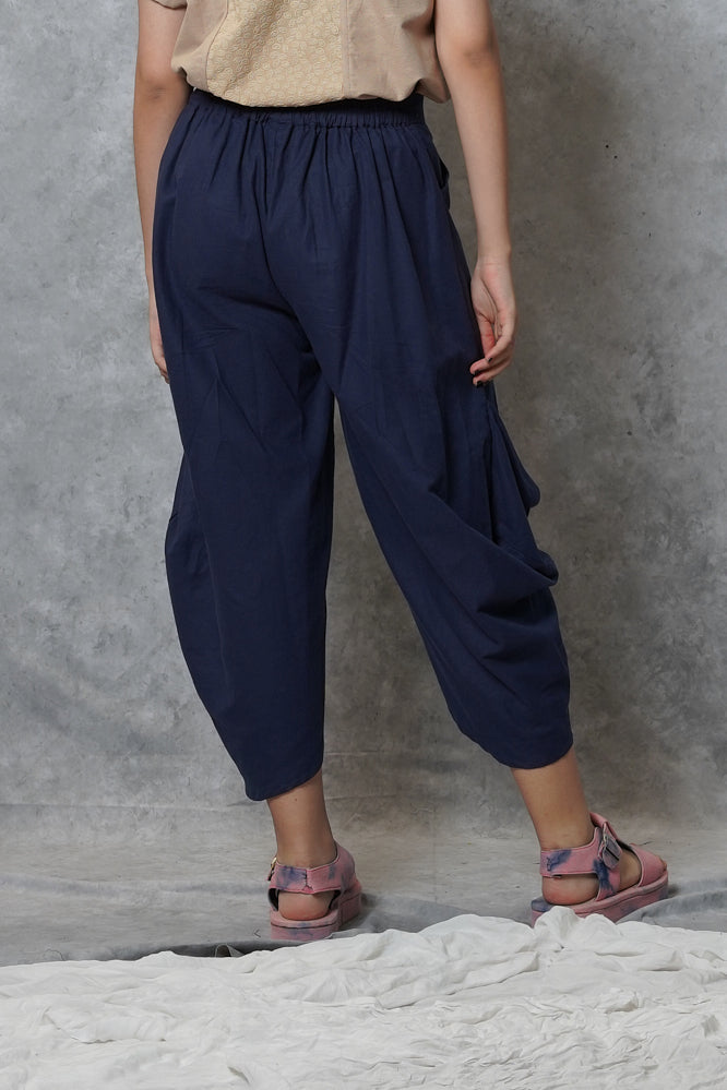 Coral Pants Blue P0118