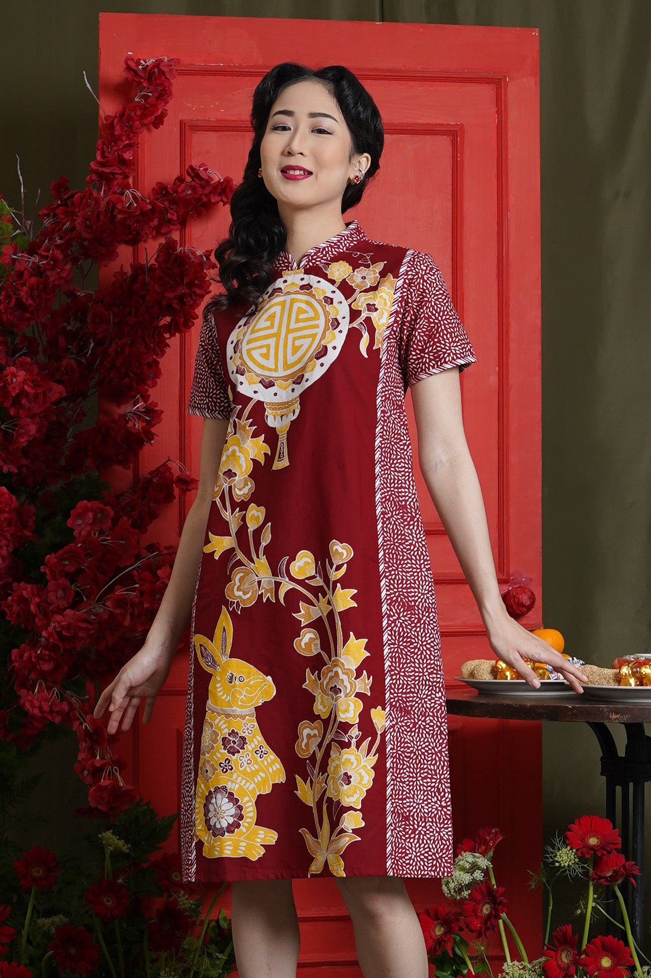Davin Dress Tulis CNY D0379