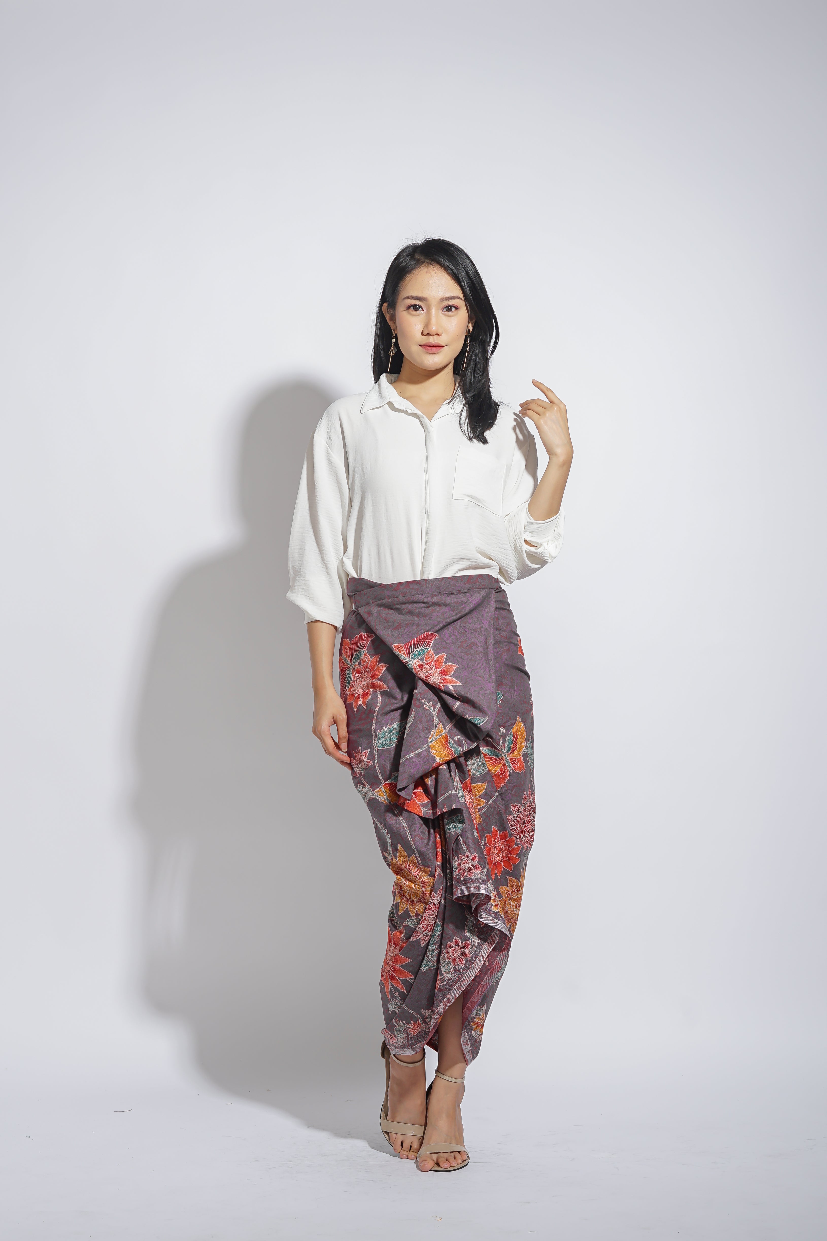 Full matahari lilit grey P0108