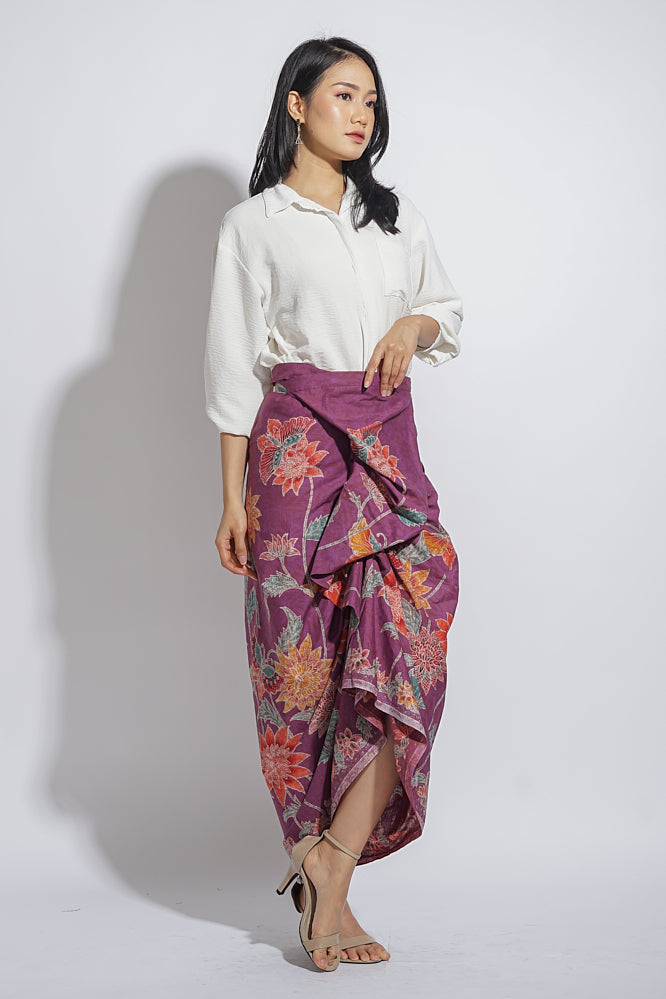 Full matahari lilit purple P0106