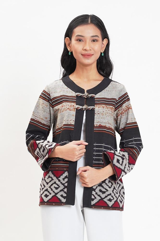Jingga Tenun Senja T0767