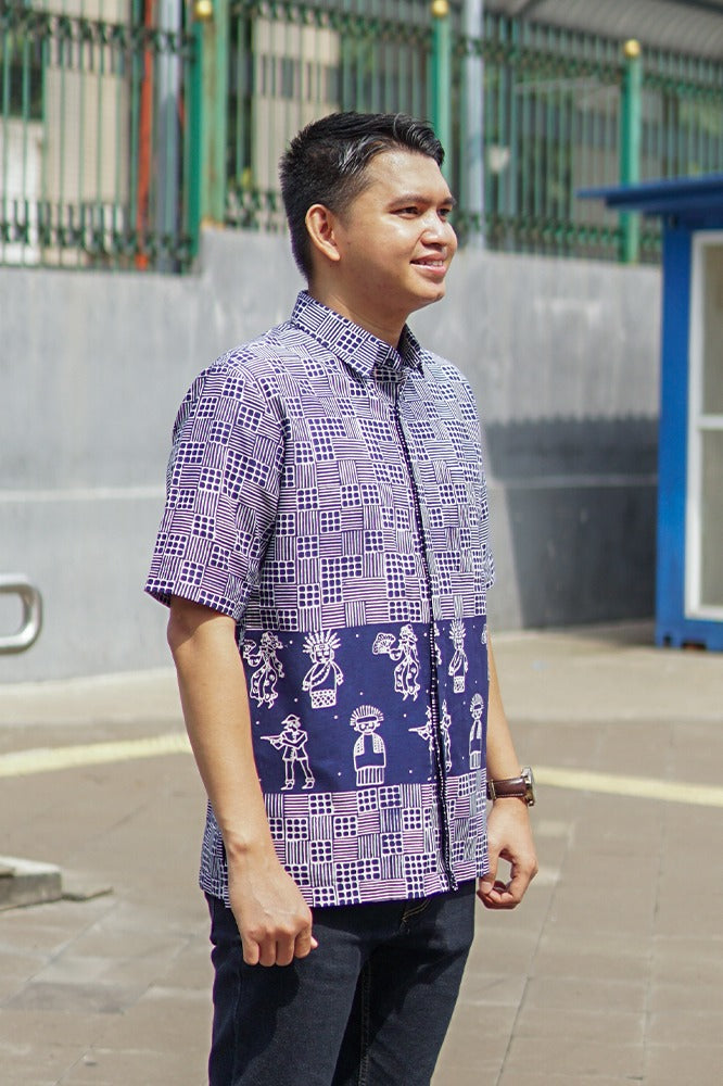 Abang Betawi Blue M0049