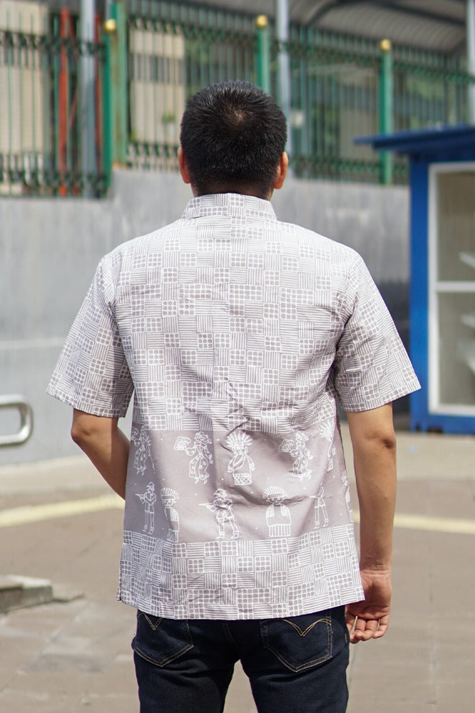Abang Betawi Grey M0050