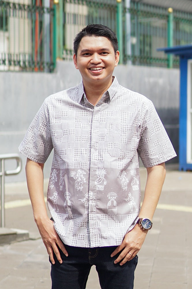 Abang Betawi Grey M0050